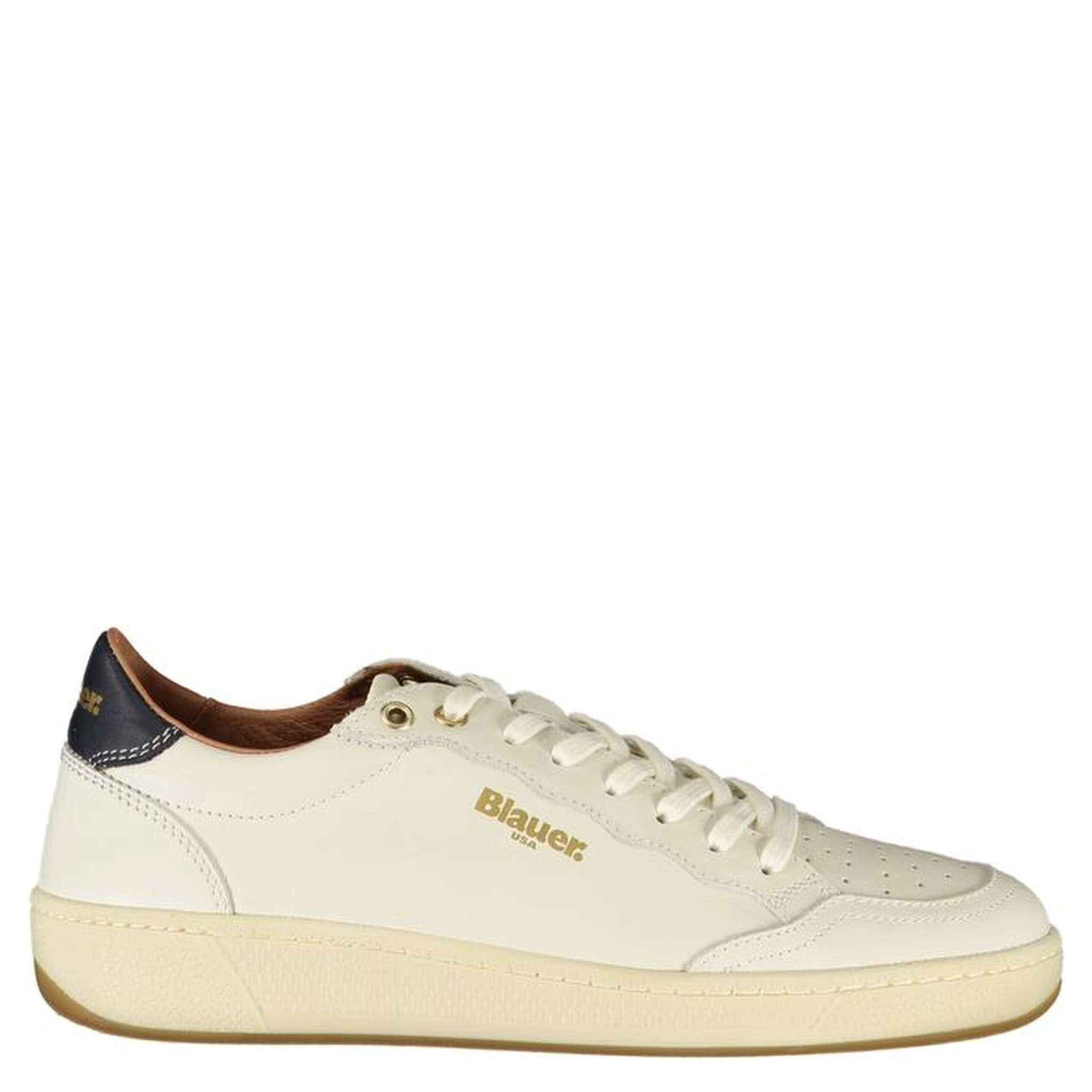 White Leather Women Sneaker