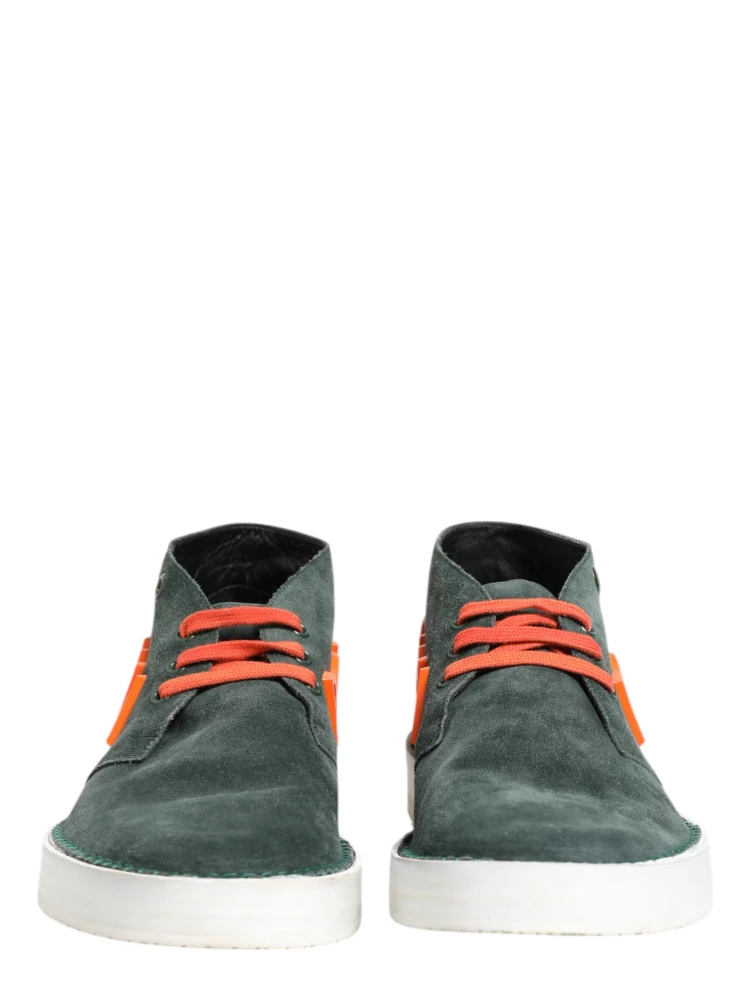 Green Derby Logo Casual Men Sneakers Shoes alternative