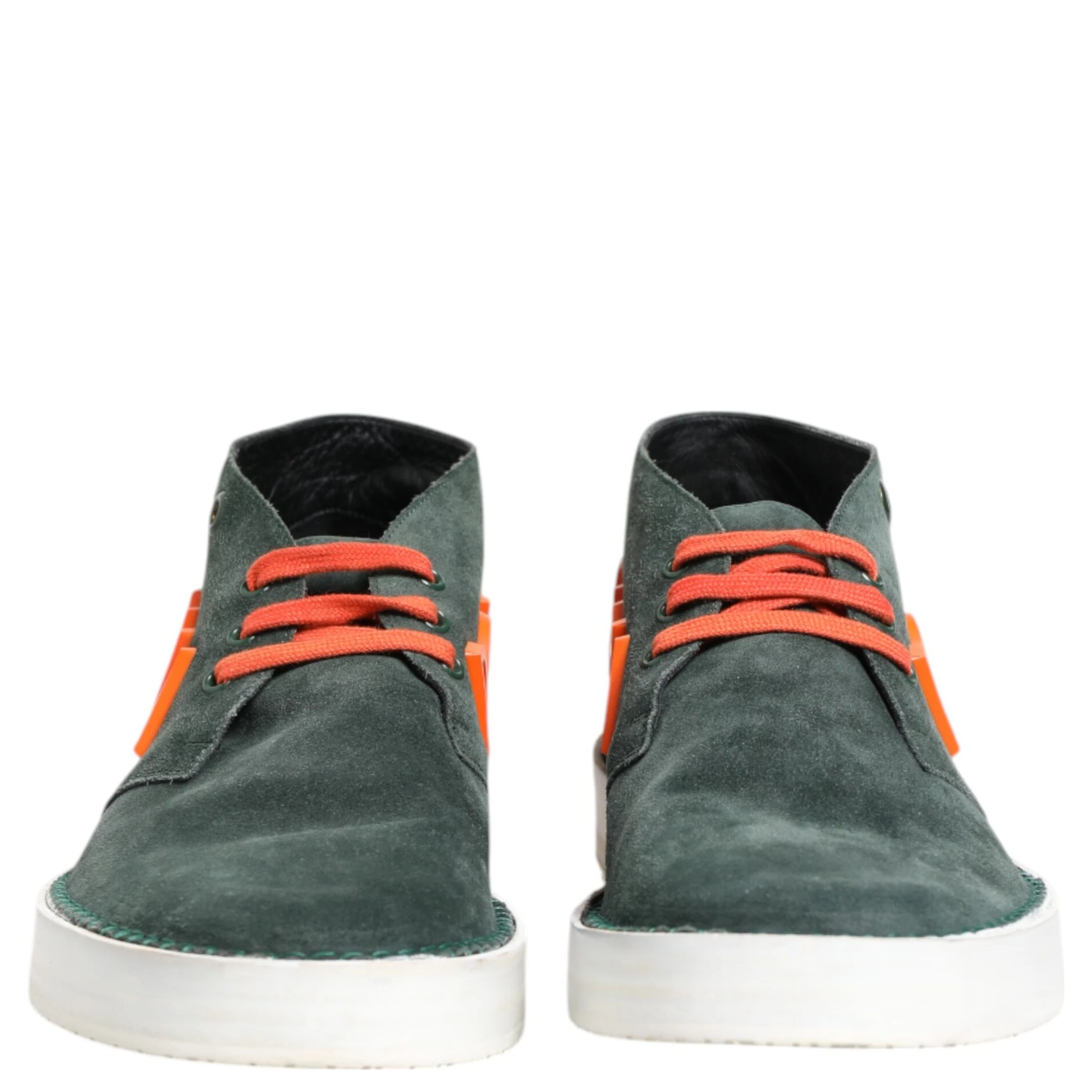 Green Derby Logo Casual Men Sneakers Shoes
