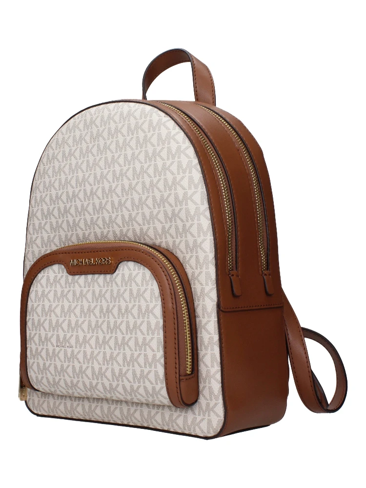 Beige Fabric Backpack alternative