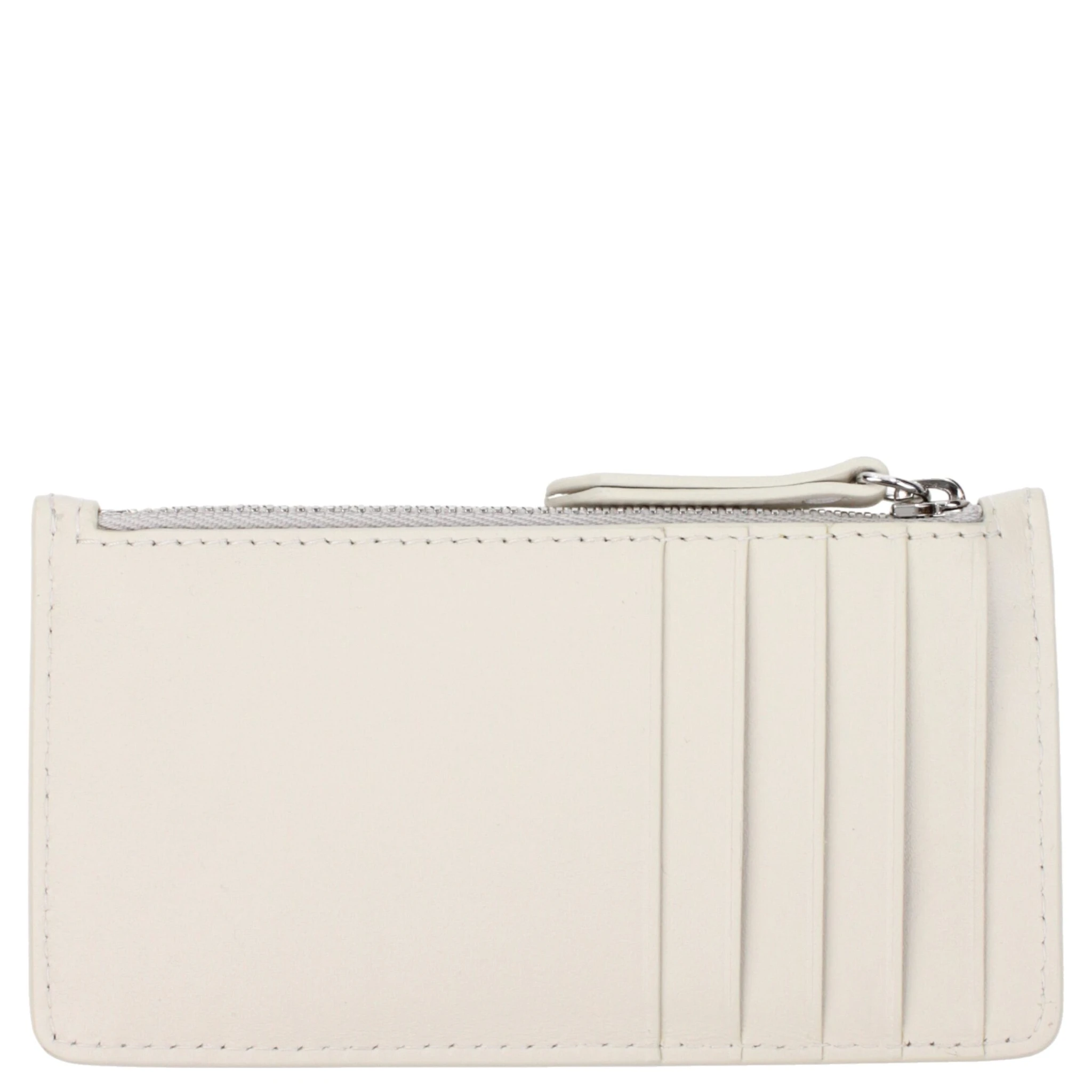 Beige Leather Wallet