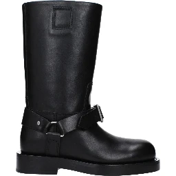 Black Leather Boots