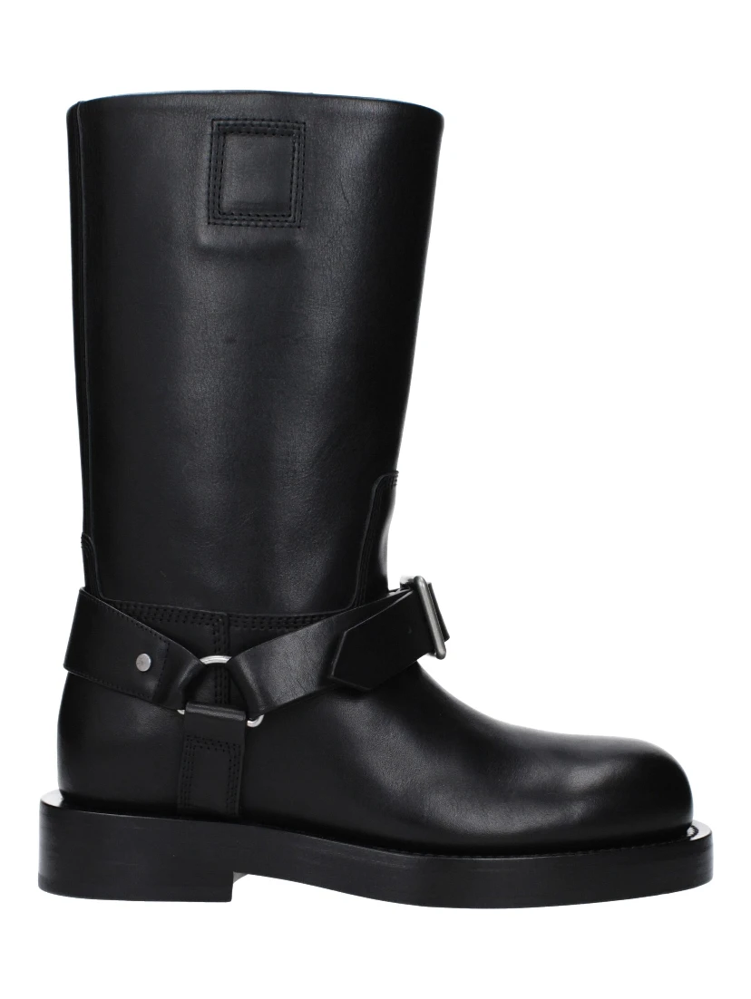 Black Leather Boots