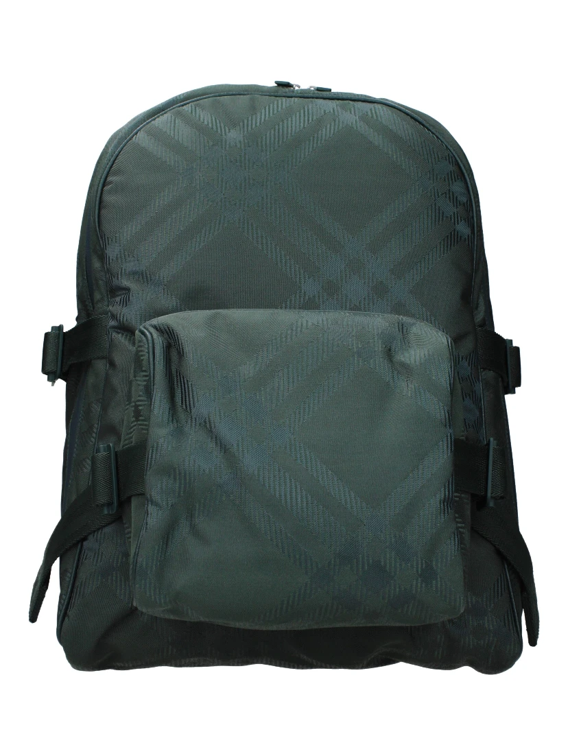 Green Fabric Backpack