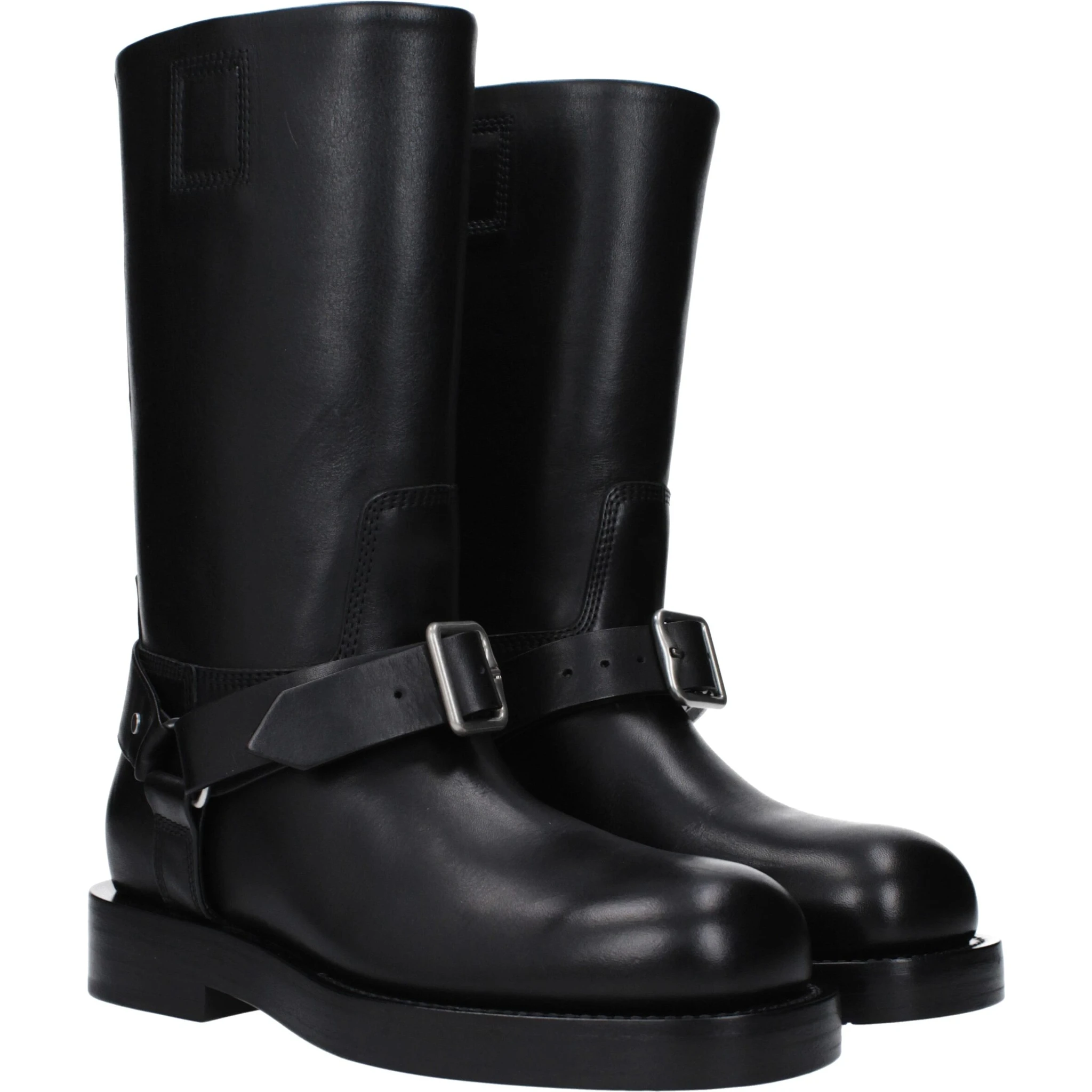 Black Leather Boots