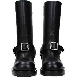 Black Leather Boots
