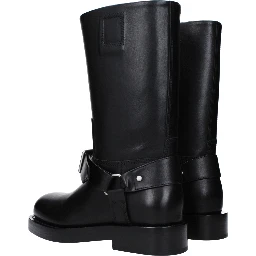 Black Leather Boots