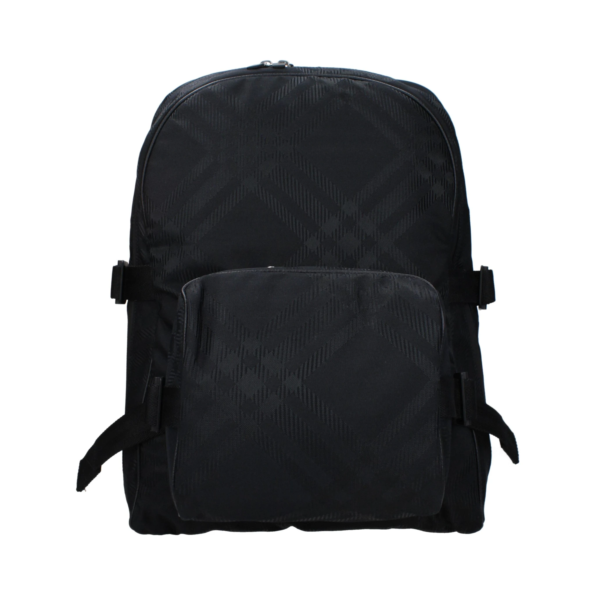 Black Fabric Backpack