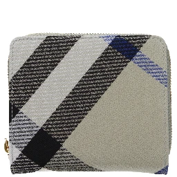 Beige Fabric Wallet