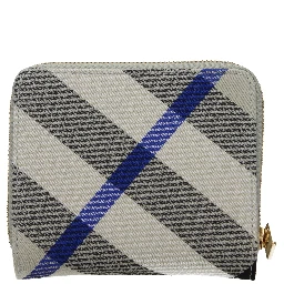Beige Fabric Wallet