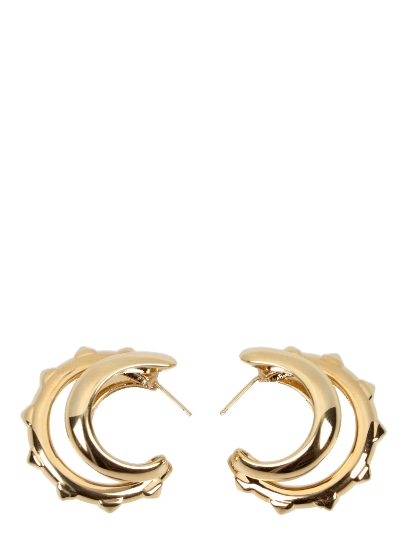 Gold Metal Earrings