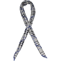 Gray Silk Foulard