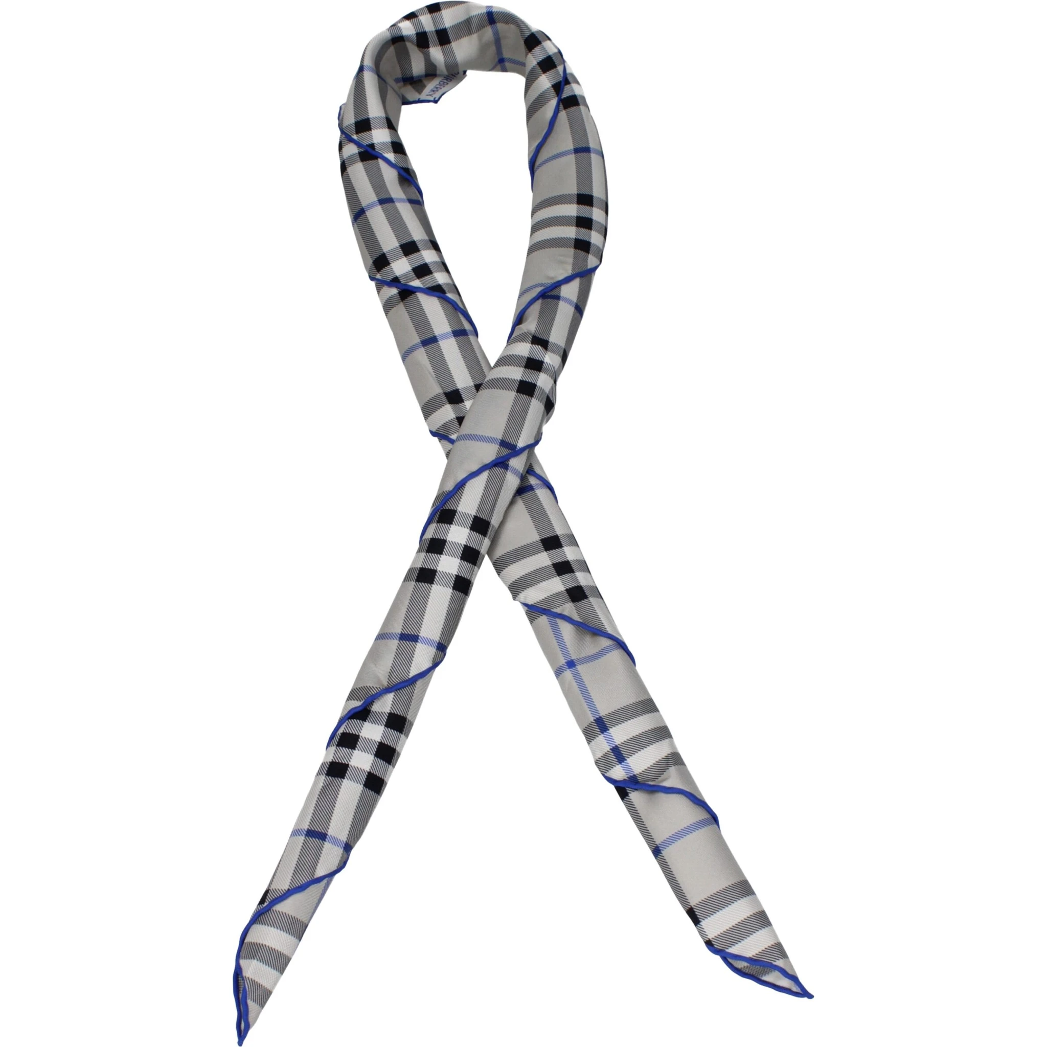 Gray Silk Foulard