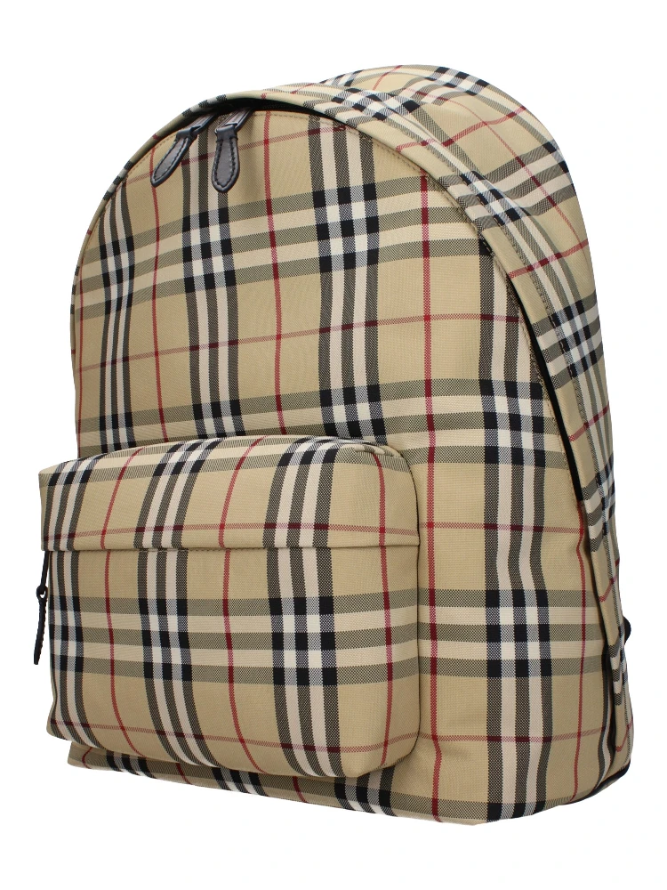 Beige Fabric Backpack alternative