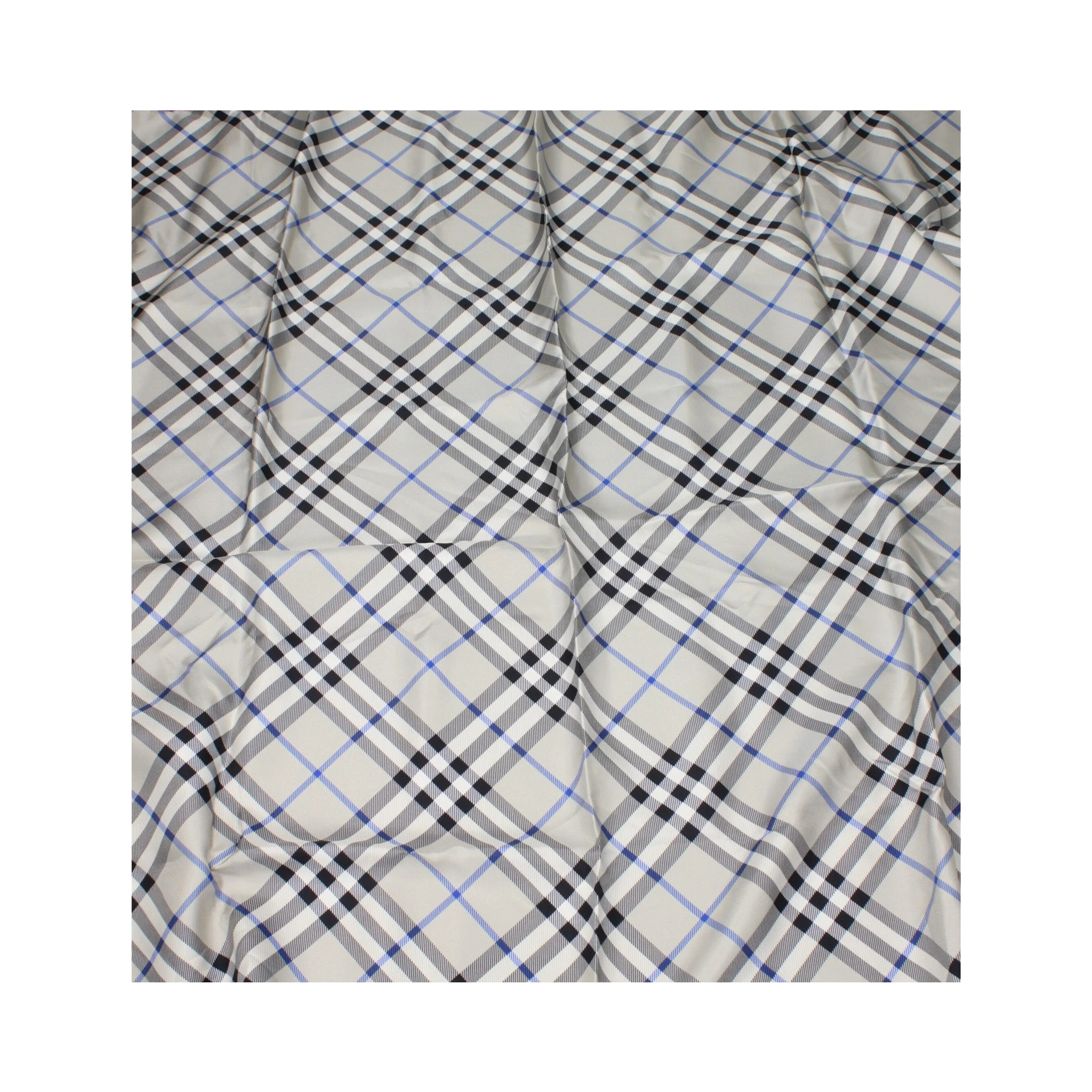 Gray Silk Foulard