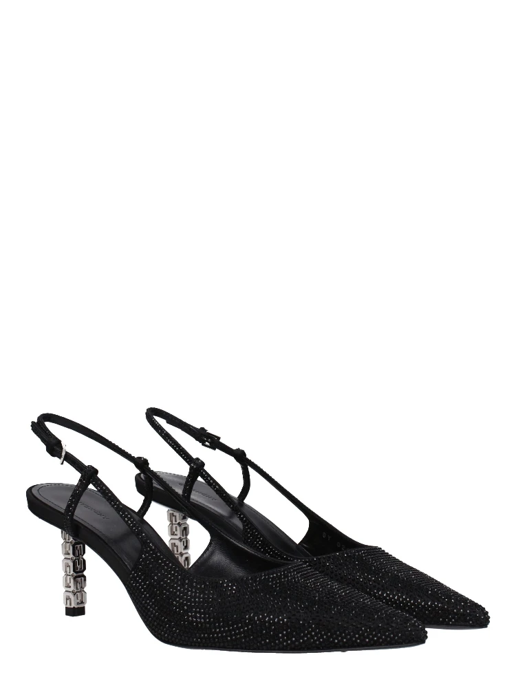 Black Fabric High Heel Pumps alternative