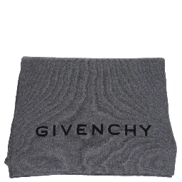 Gray Wool Scarf