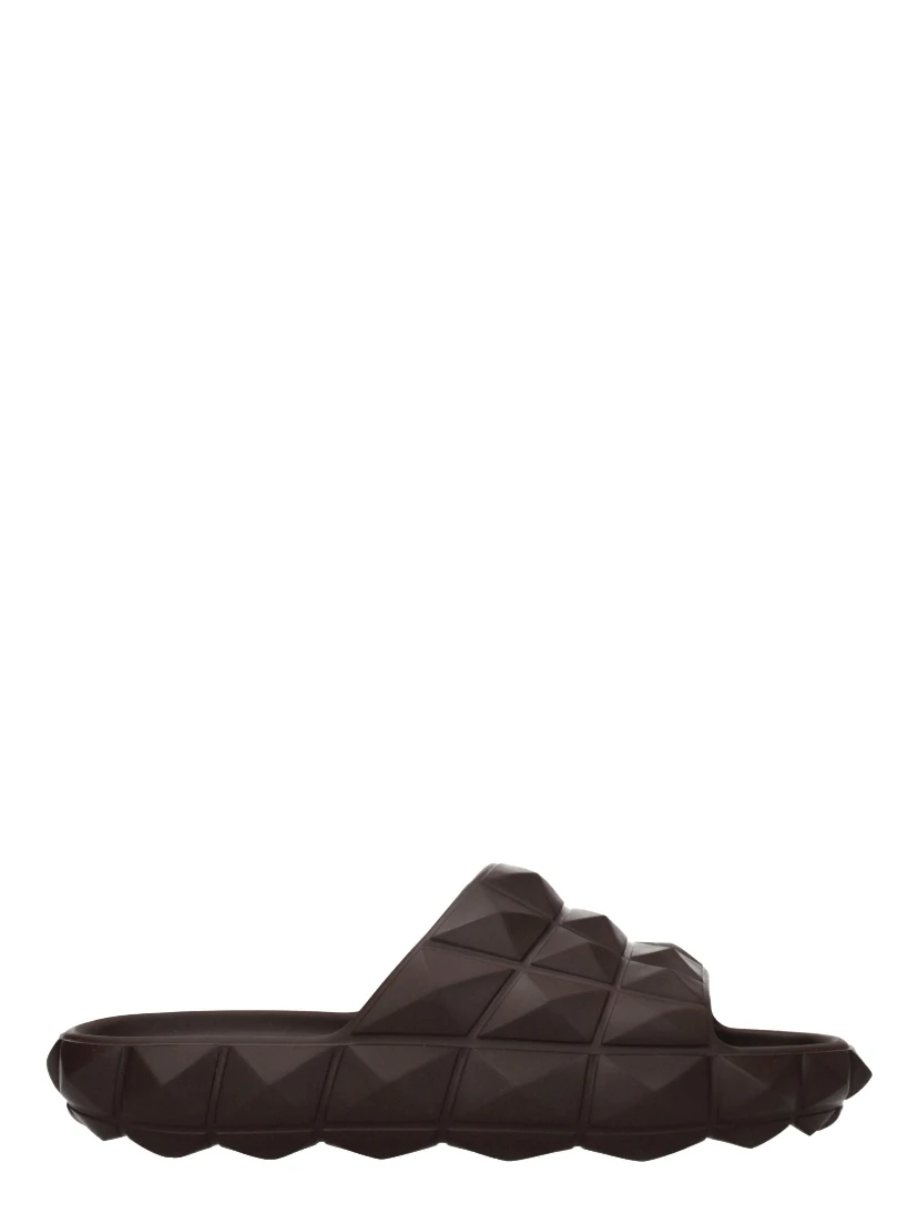 Brown Cotton Slippers