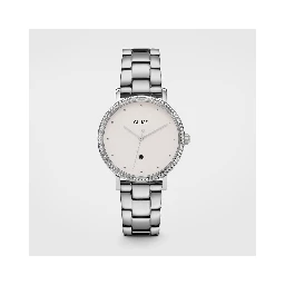 Silver Stainless Steel Bracelet Watch