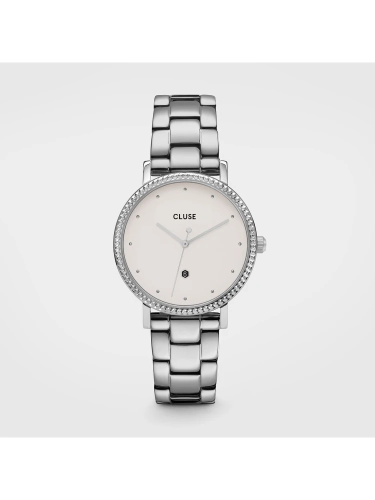 Silver Stainless Steel Bracelet Watch