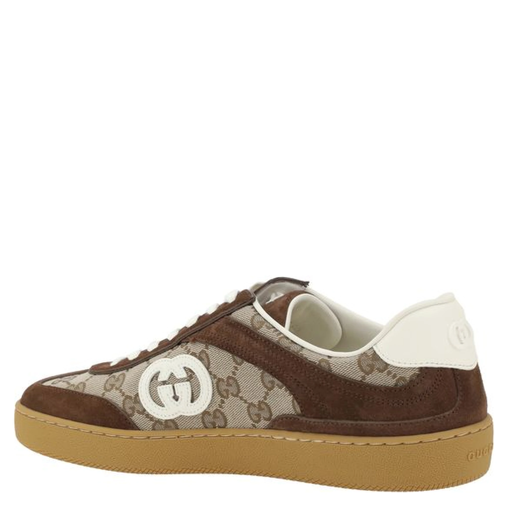 Brown Calf Leather Bos Taurus Low Top Sneakers
