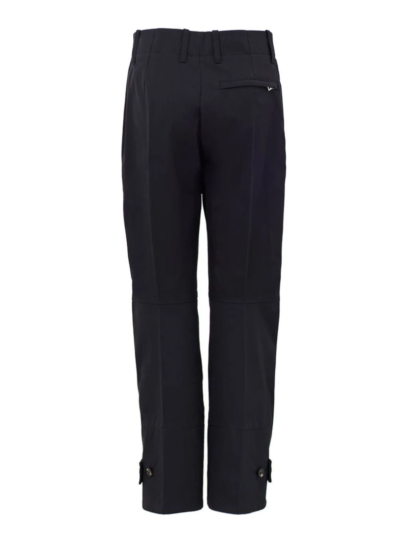 Navy Blue Cotton Pant