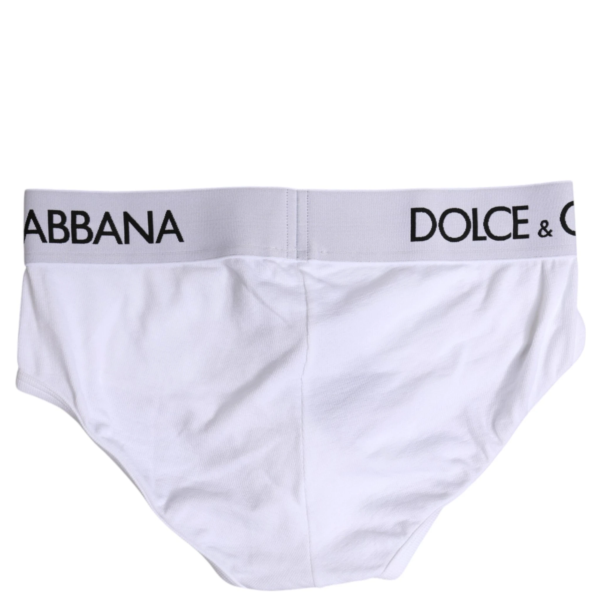 White Cotton Stretch Regular Brief Underwear