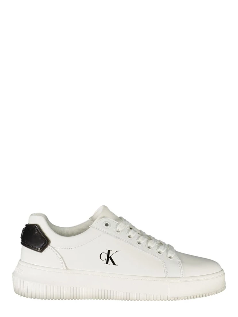 White Leather Women Sneaker