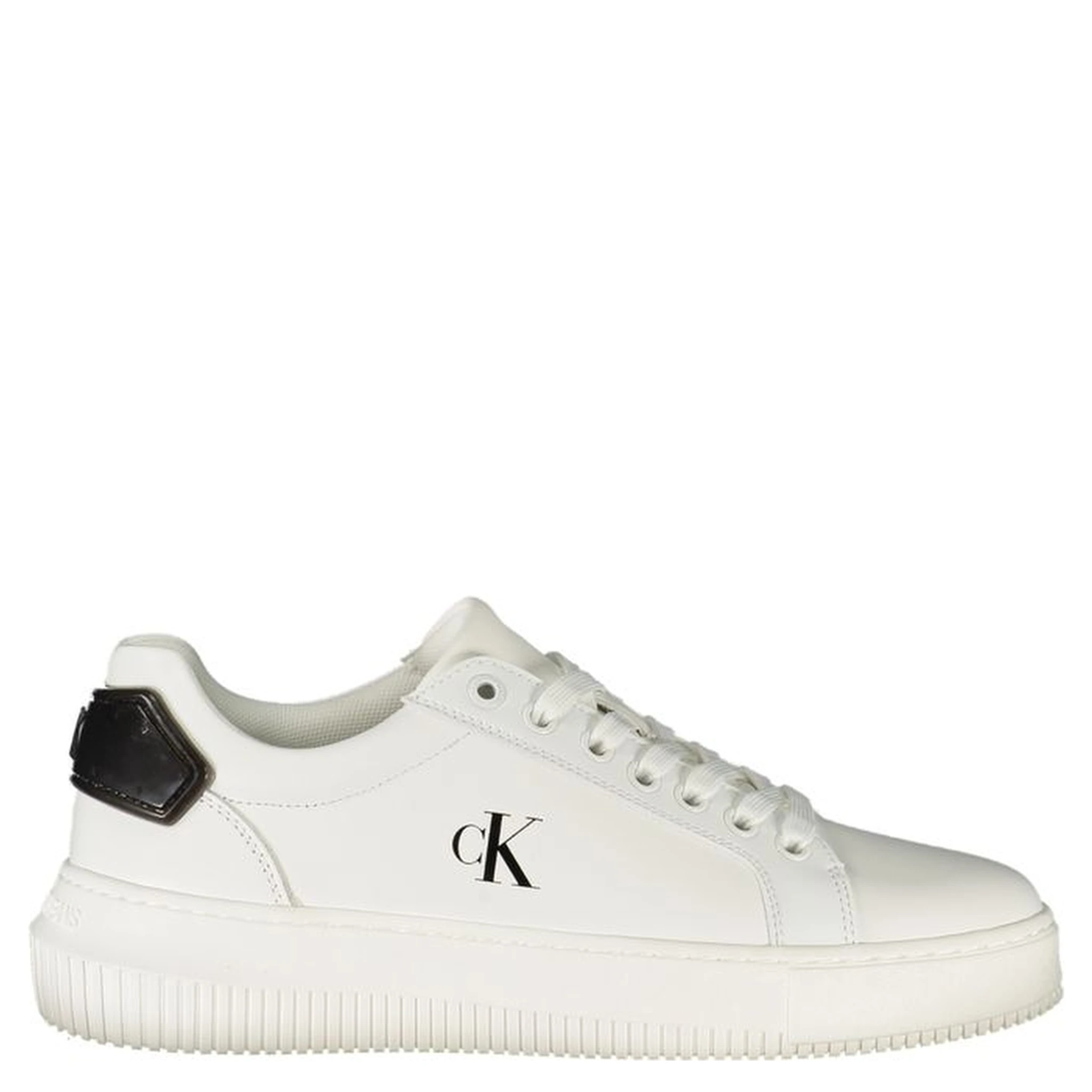 White Leather Women Sneaker