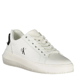 White Leather Women Sneaker