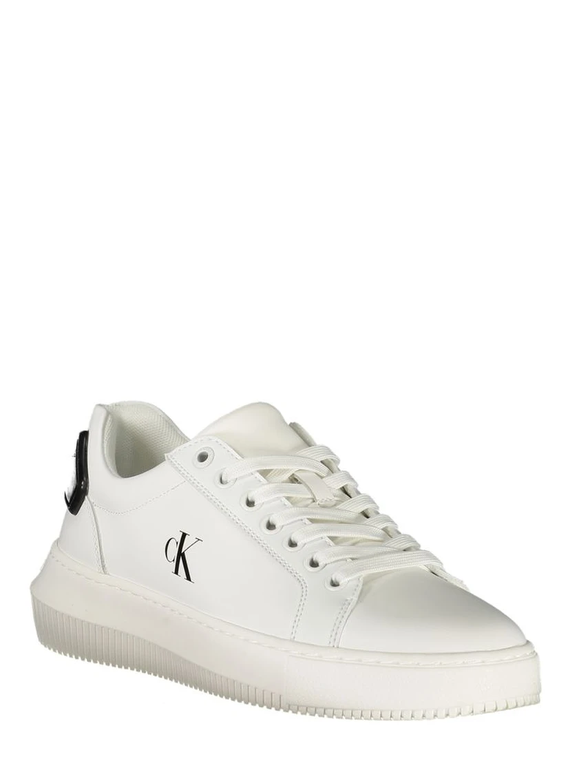 White Leather Women Sneaker