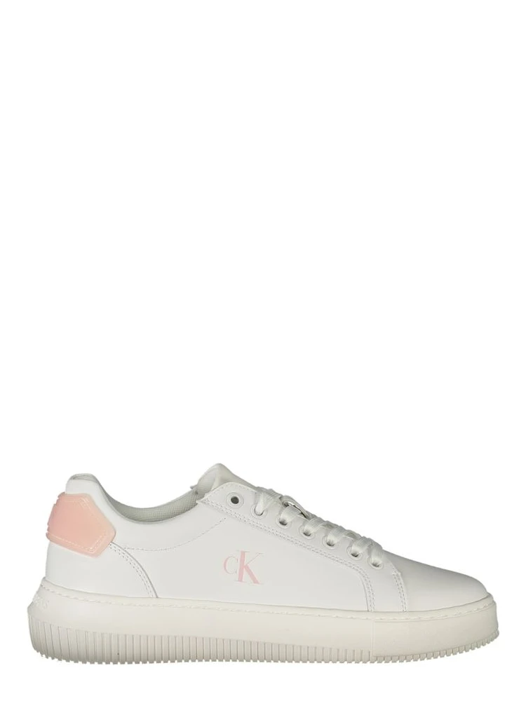 White Leather Women Sneaker
