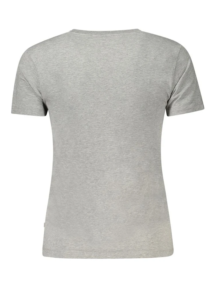 Gray Cotton Women Top alternative