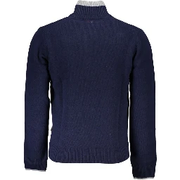 Blue Fabric Sweater