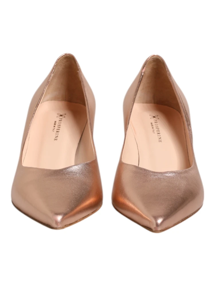 Pink Leather Pumps Stiletto Heels Slip On Shoes alternative