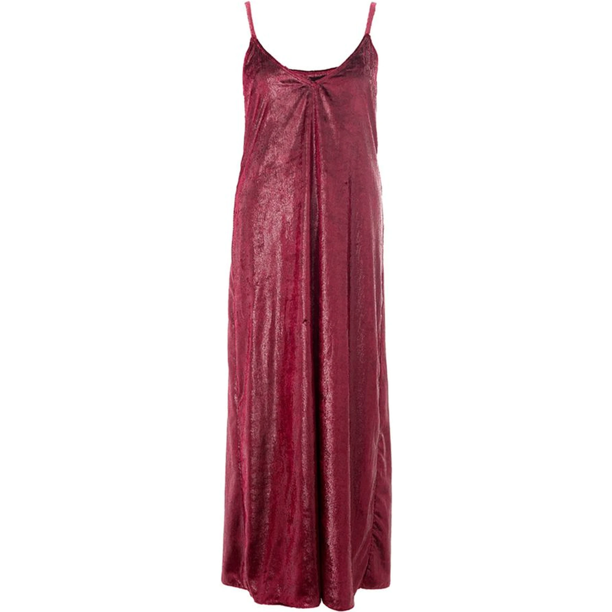 Bordeaux Polyester Cocktail Dress