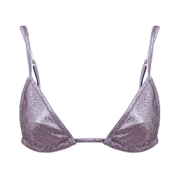 Purple Polyamide Bra