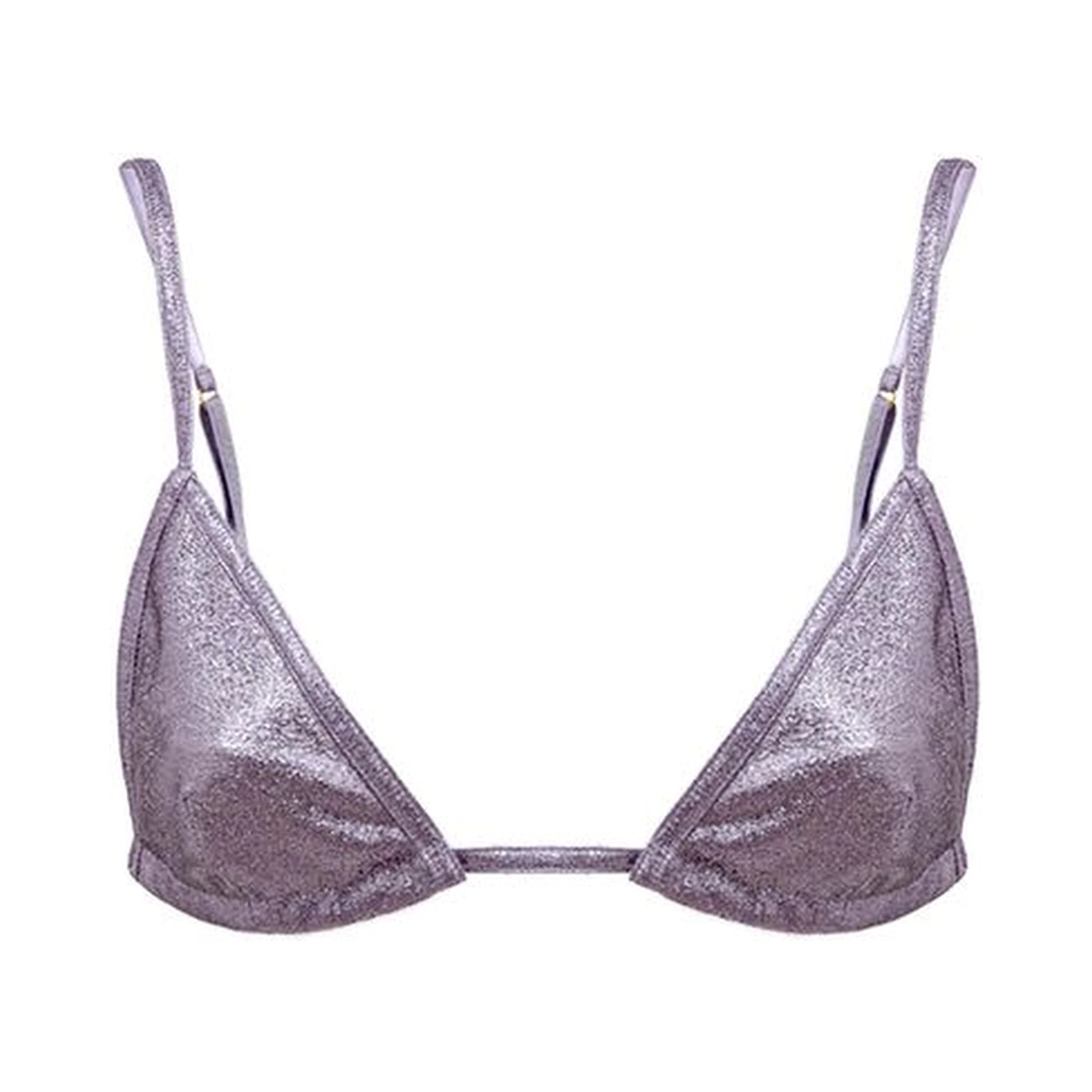 Purple Polyamide Bra