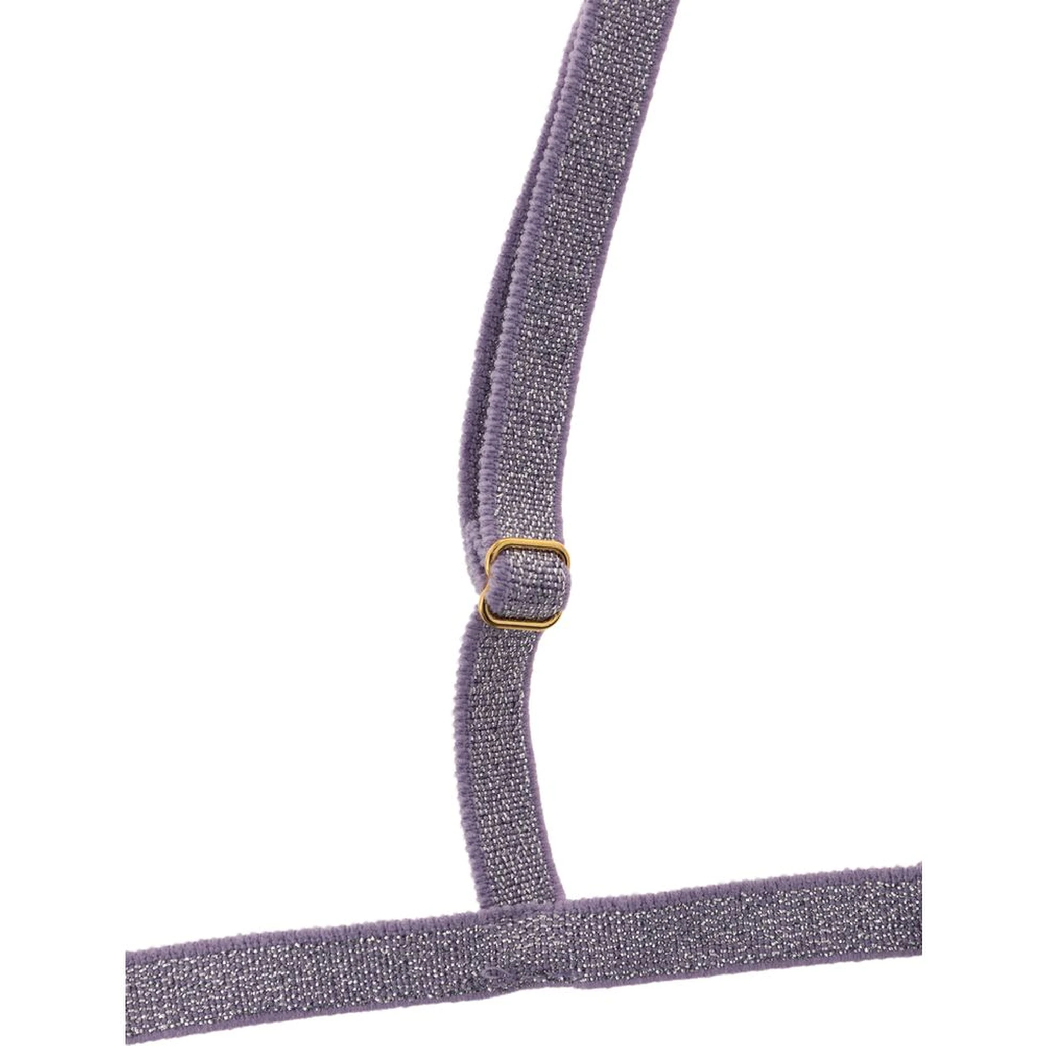 Purple Polyamide Bra