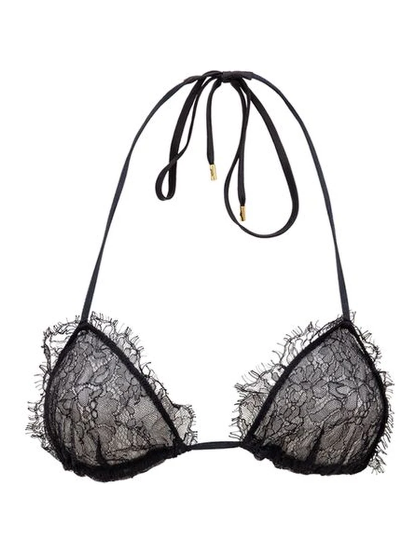 Black Polyamide Bra