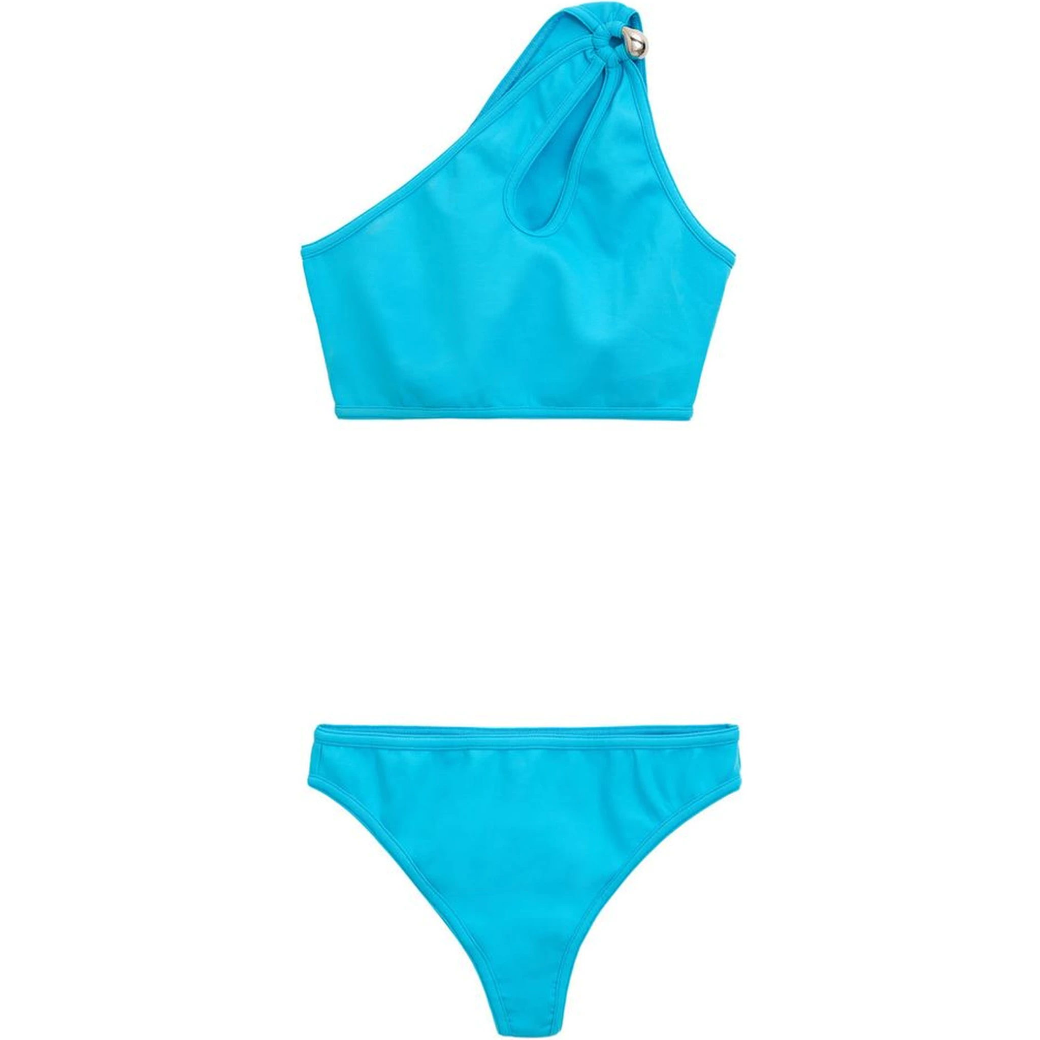 Turquoise Polyamide Bikini