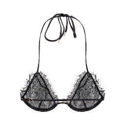Black Polyamide Bra