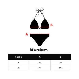 Turquoise Polyamide Bikini