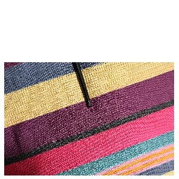 Multicolor Stripes Collared Men Polo T-shirt