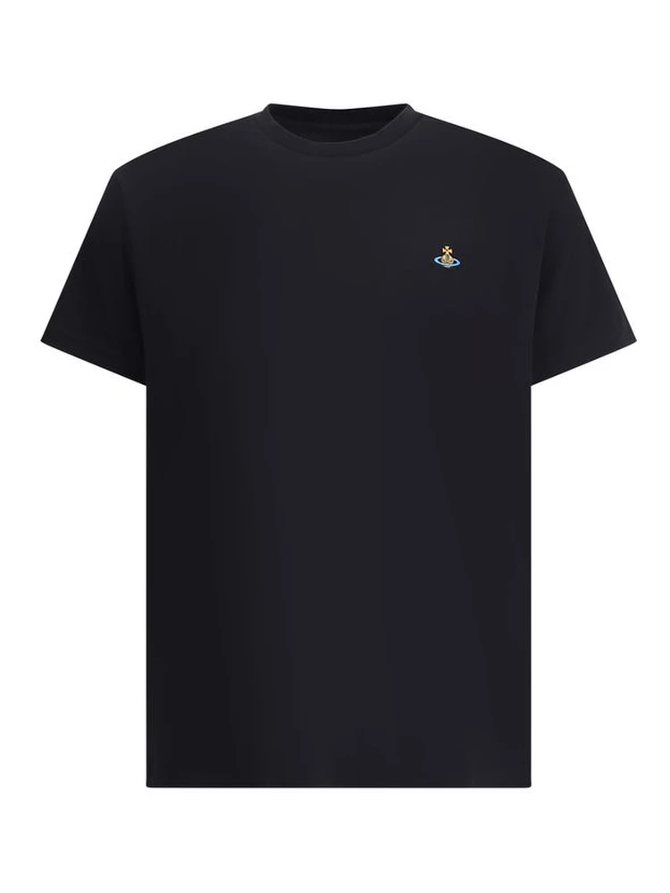 Black Cotton T-Shirt