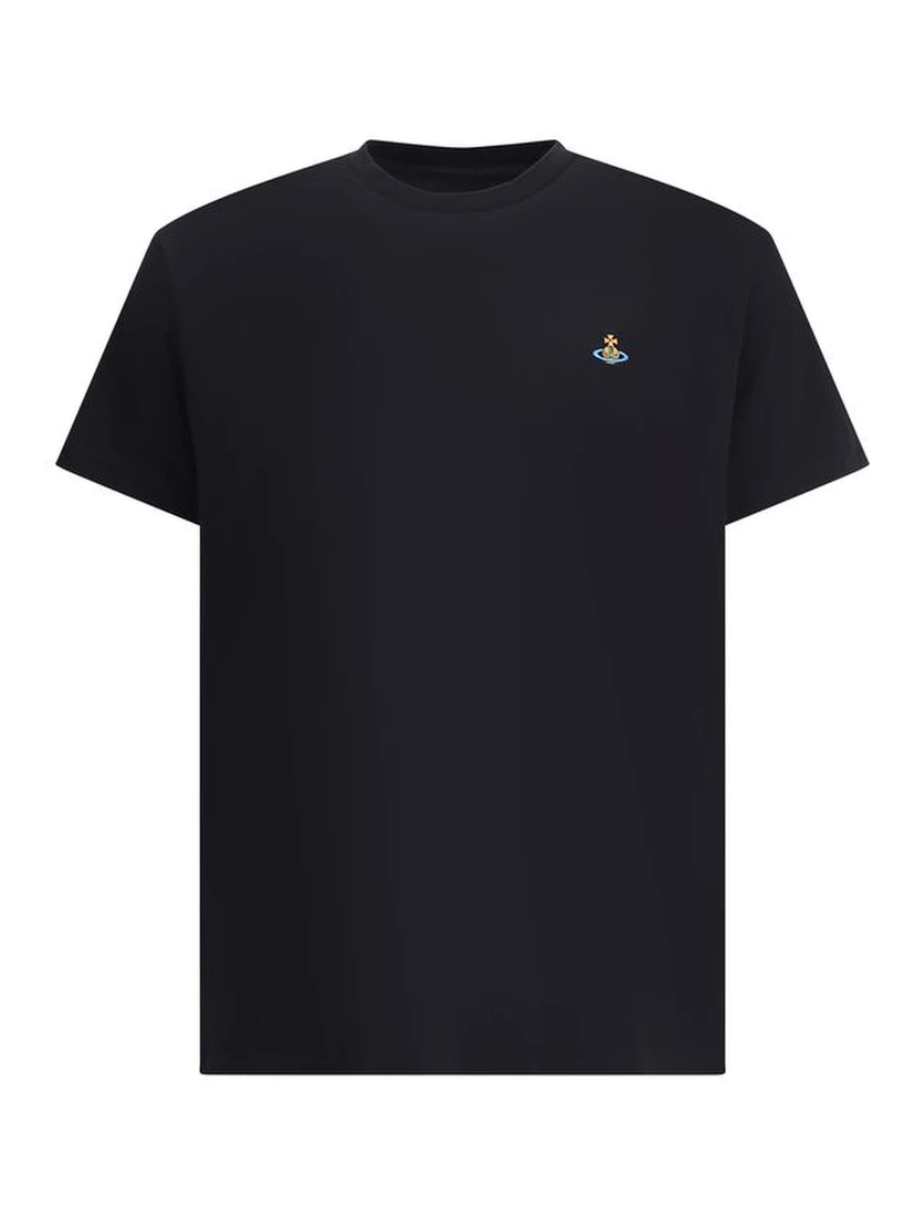 Black Cotton T-Shirt