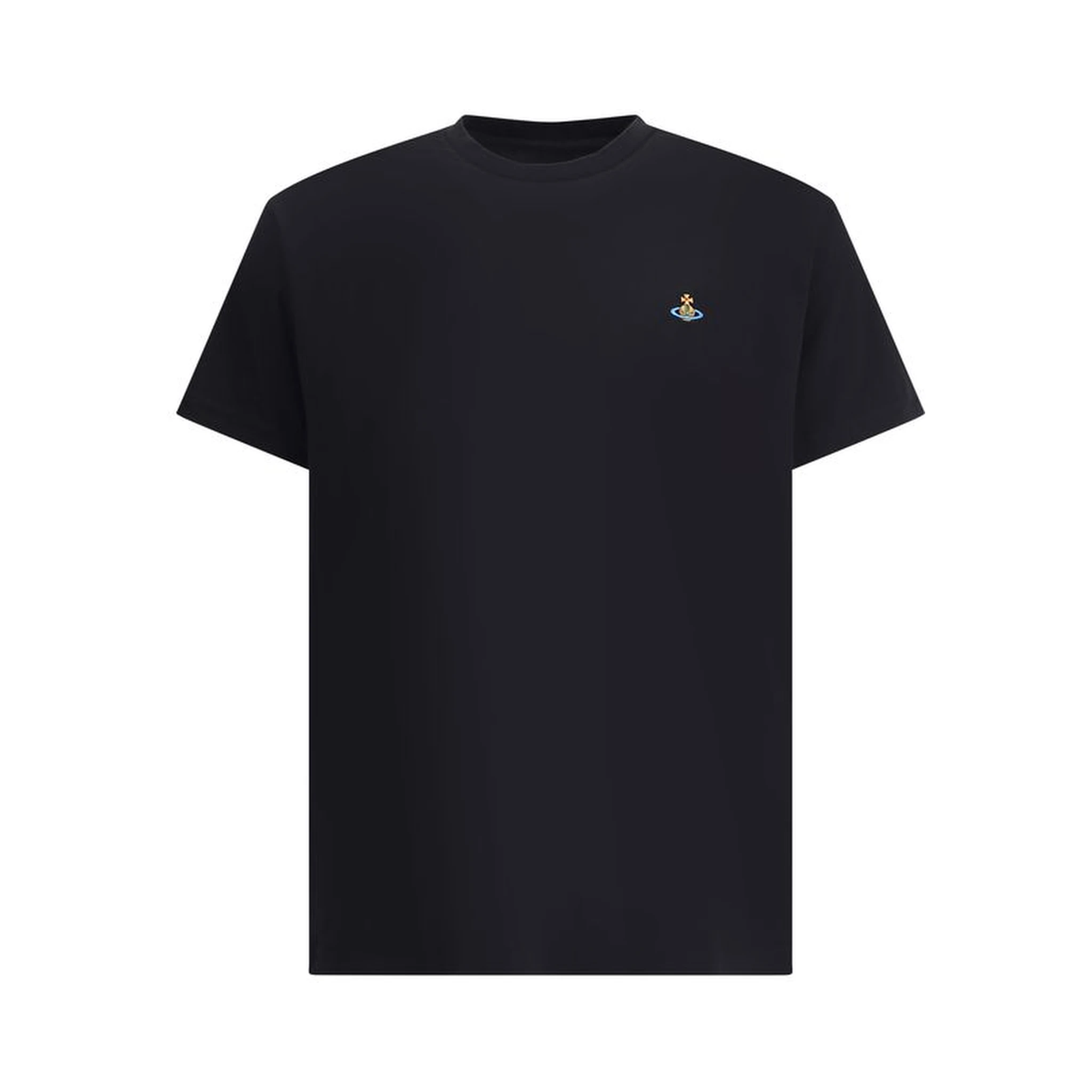 Black Cotton T-Shirt