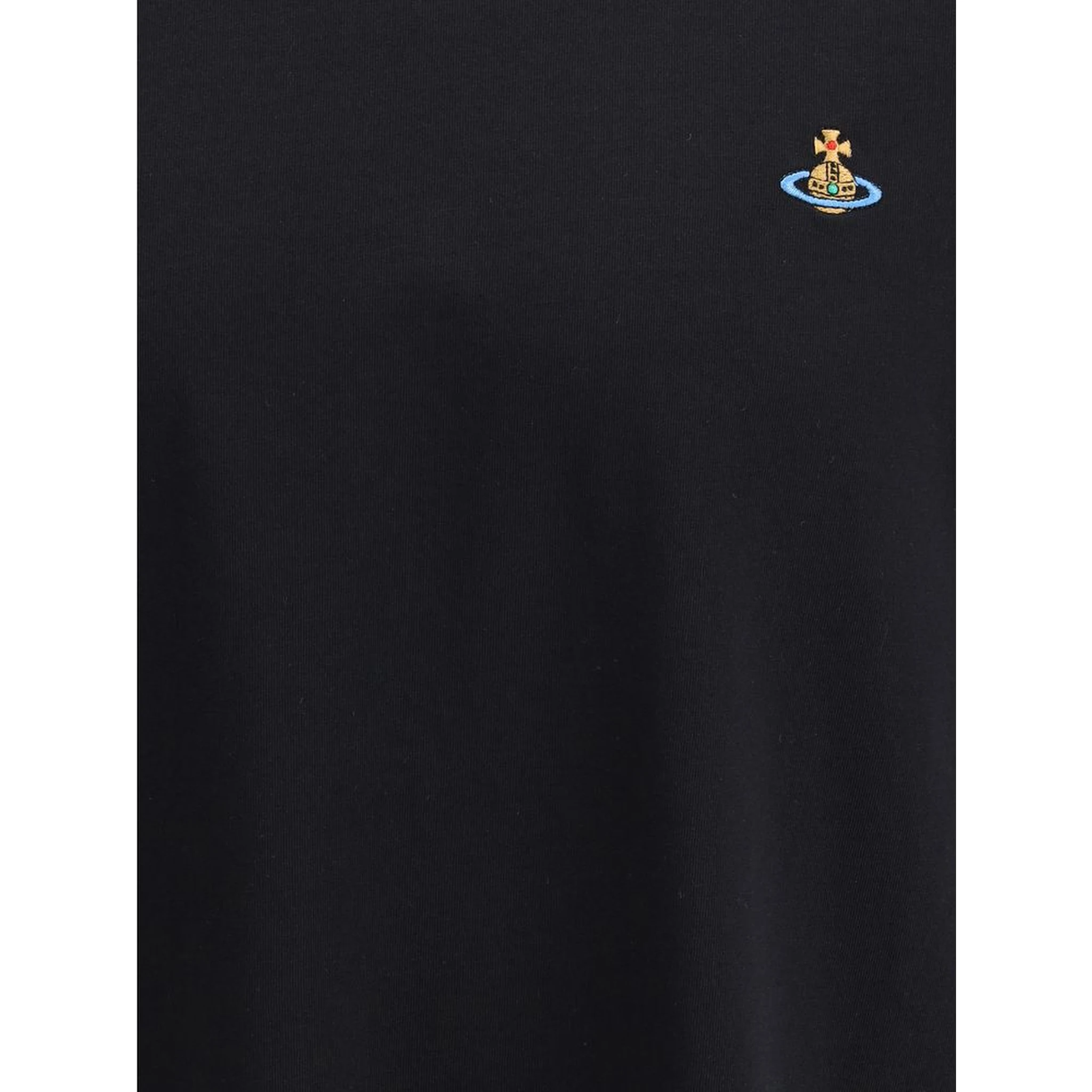 Black Cotton T-Shirt