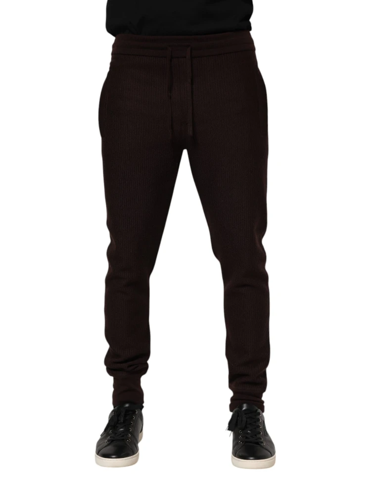 Brown Cashmere Men Jogger Sweatpants Pants alternative