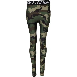 Multicolor Camouflage DG Waist Leggings Pants